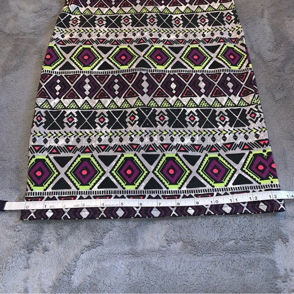 ✨FREE w/ $25 Purchase✨ Divided Cotton Bodycon Mini Dress Neon - Picture 6 of 8